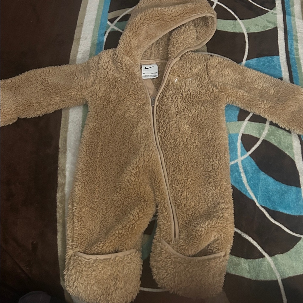 Nike Cozy Tan Kids Footie